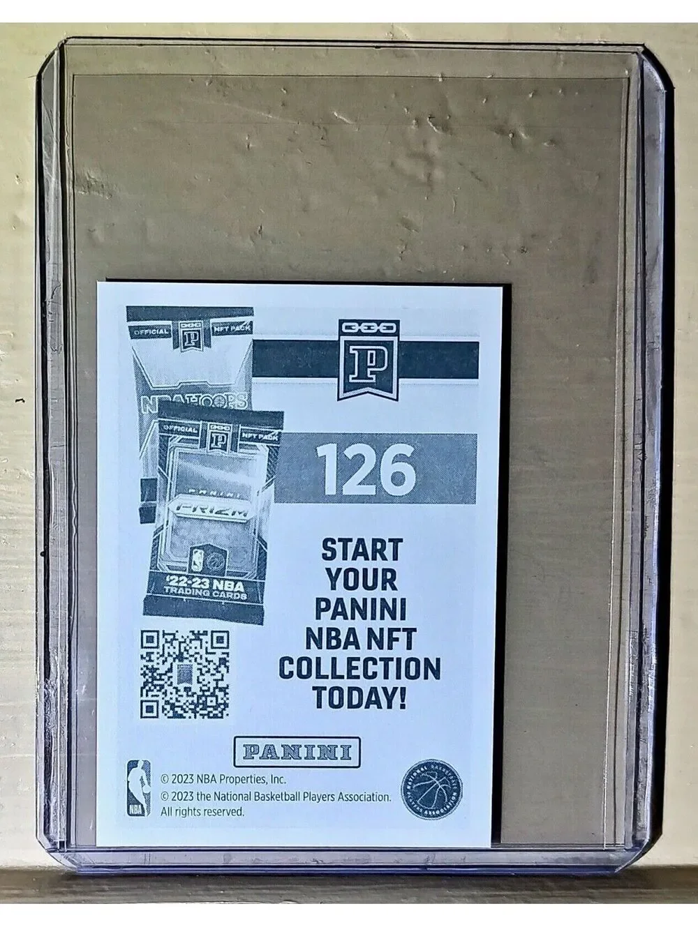 2023-24 Logo Panini NBA Basketball #126 Sticker Brooklyn Nets